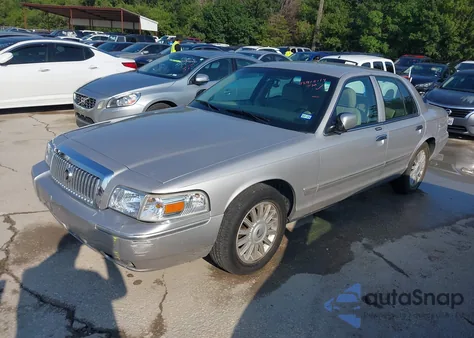 2008 Mercury Grand Marquis Ls from USA, damaged, VIN 2MEFM75V68X662298